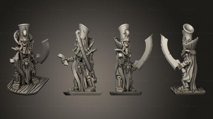 Military figurines (Chariot Lich, STKW_4307) 3D models for cnc