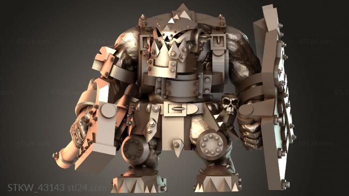 Military figurines (Breacher Broozer, STKW_43143) 3D models for cnc