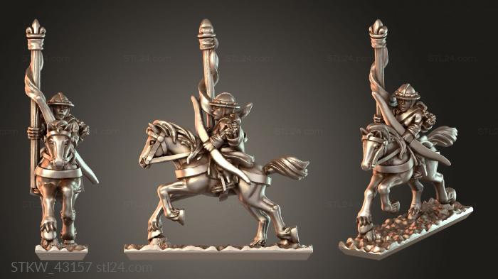 Bretonnia — Squire with Banner