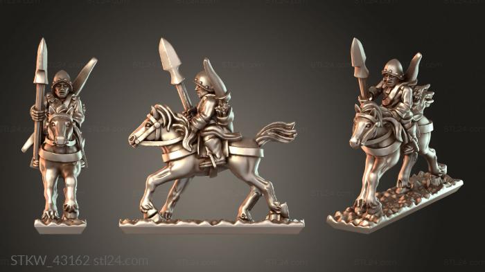 Military figurines (Bretonnia — Squire Variant S, STKW_43162) 3D models for cnc
