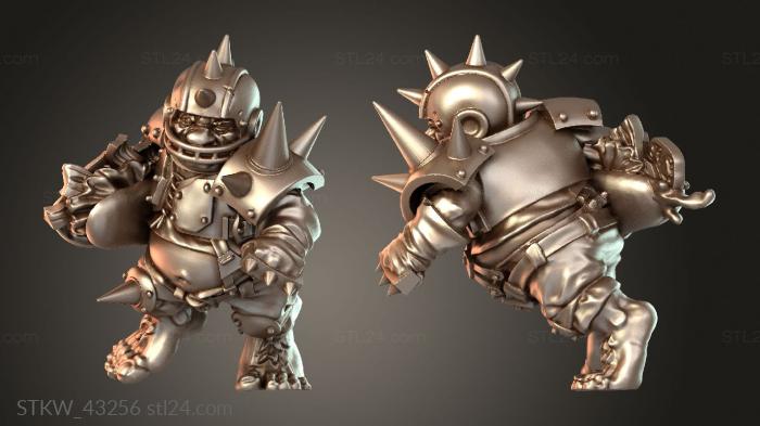 Brutefun Ogre Star — Morg Ogrestar with Ball