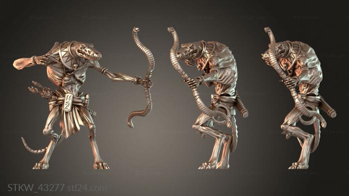 Military figurines (Bs Elusive, STKW_43277) 3D models for cnc