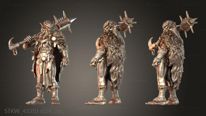 Military figurines (Bugbear Alpha, STKW_43310) 3D models for cnc
