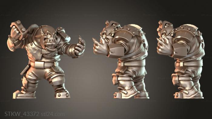 Burly Blitzas Lineman A