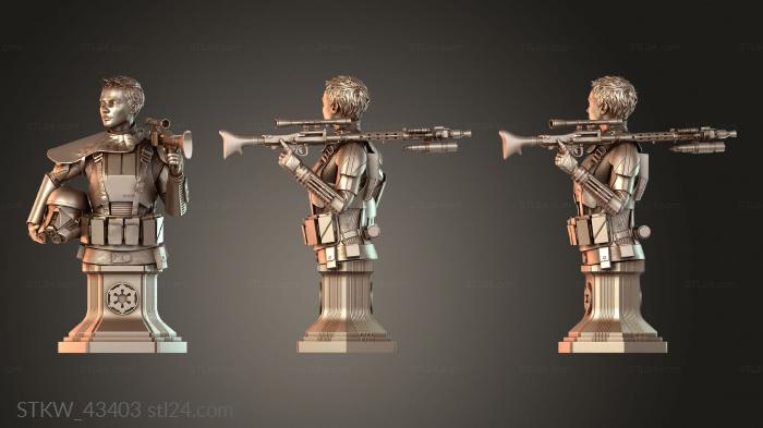 Bust Death Trooper Ammo Pouch