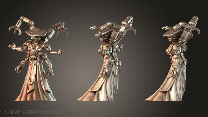 Military figurines (Cacopaghus Grim, STKW_43440) 3D models for cnc