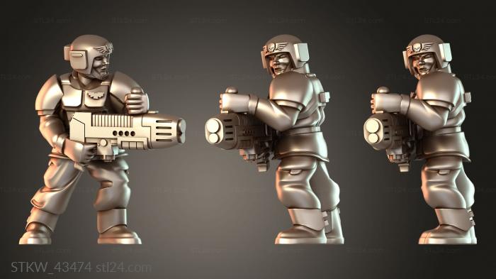 Cadian Infantry Squad Plasma Angry Spaceguards Guys Guard Just