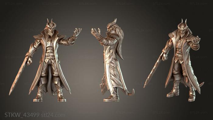 Caius Tiefling Hexblade Inspired