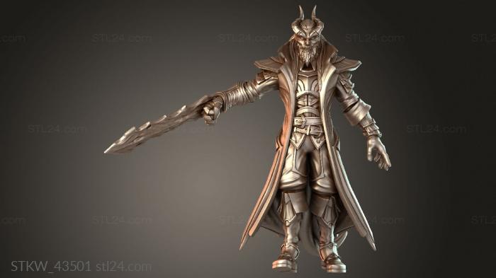 Caius Tiefling Hexblade Powerful