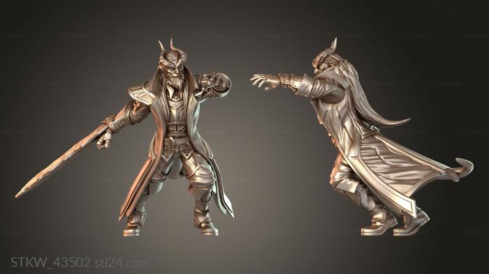 Caius Tiefling Hexblade Persistent