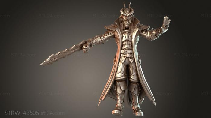 Caius Tiefling Hexblade Spell