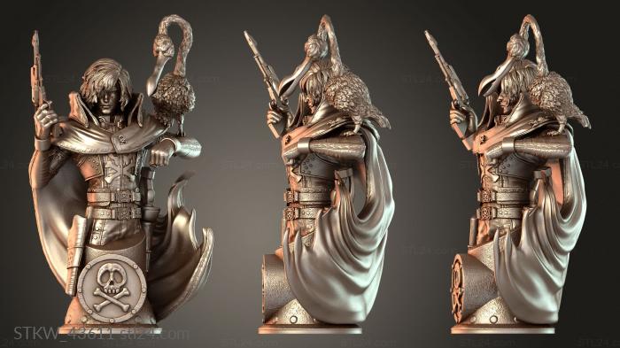 Captain Harlock Bust