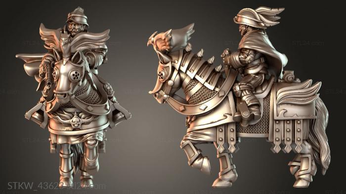 Captain Horse Male Pistol