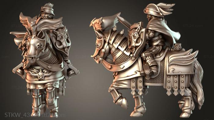 Captain Horse Male Sword