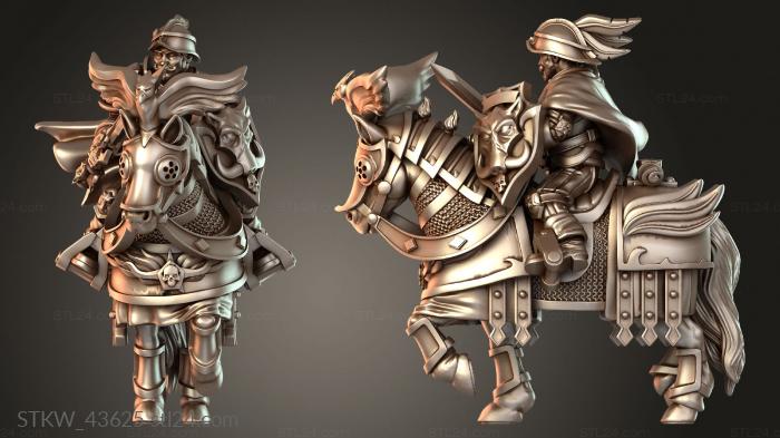 Captain Horse Male Sword