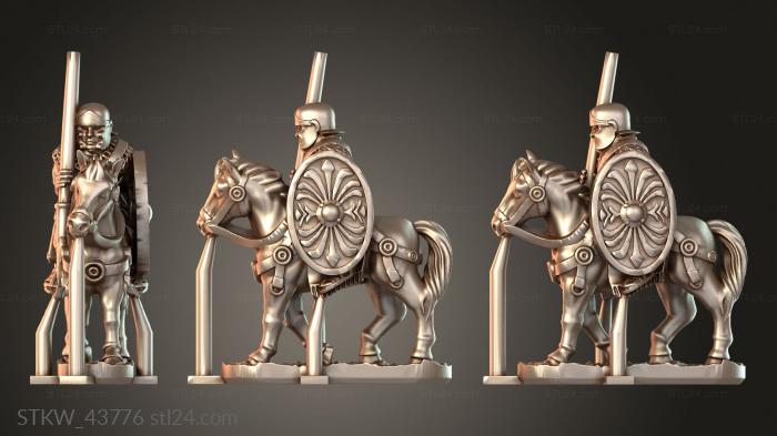 Cavalry Auxilliary Horse Flank
