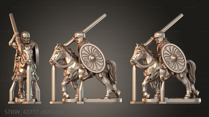 Cavalry Auxilliary Horse Hornbearer