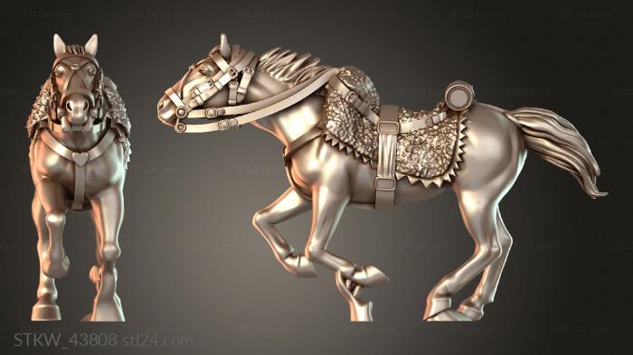 Cavalry Horses Veteran