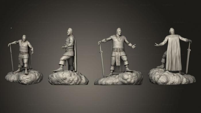 Military figurines (Cloud Giant Sword Huge, STKW_4385) 3D models for cnc