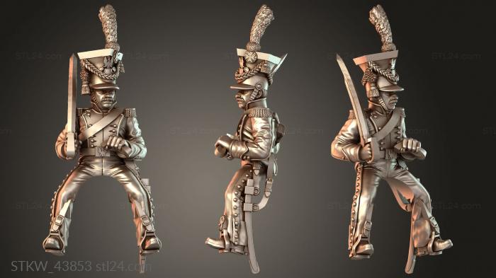 Cavalry Uhlans Ulan Walk Sabre Fierce