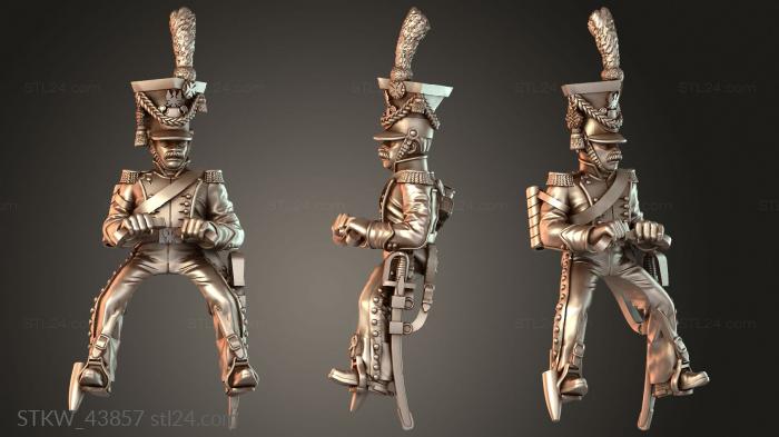 Cavalry Uhlans Walk Lancer Commander