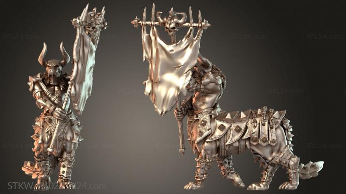 CENTAUR STRIPED BANNER