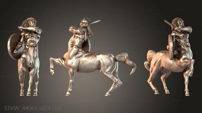 Centaur Sword and Shield Male