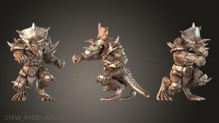 Ceratops Saurio Keen-eyed