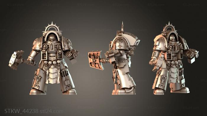 Chaplain in Terminator Armor Titanic