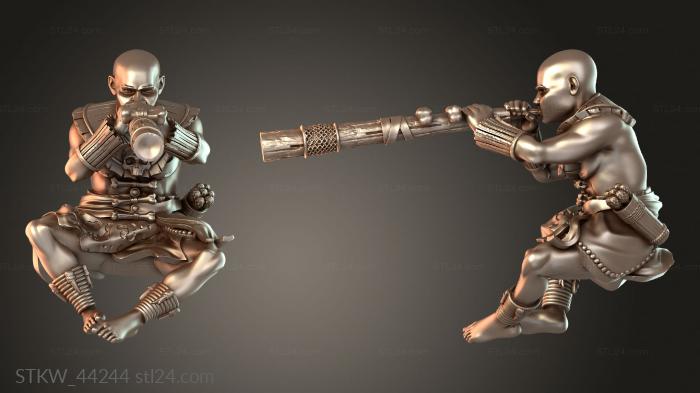 Military figurines (Chapter Camel Rider Calm, STKW_44244) 3D models for cnc