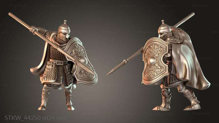 Chapter Easterner Spearman Battle-Ready