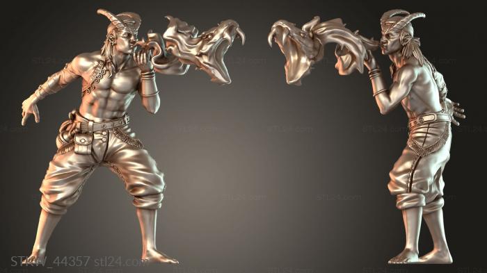 Chaval Tieflings Male – Majestic Tiefling Warriors
