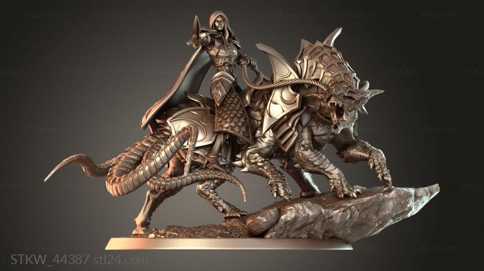 Chief Mounted – Armored Tribal Leader