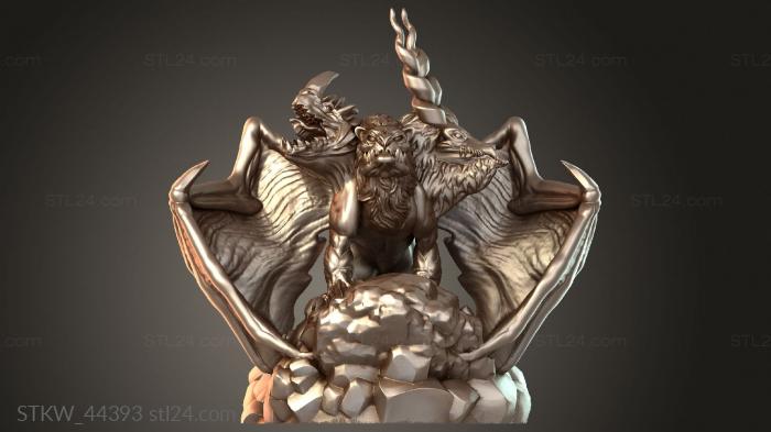 Military figurines (Chimera v – Vicious Mythic Fusion, STKW_44393) 3D models for cnc