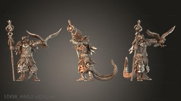 Clan Druid with Hawk