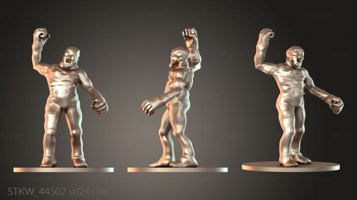 Clay Golem Heavy-Built