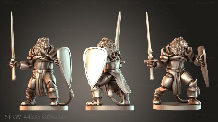 Clerics Lionfolk Paladin Cleric
