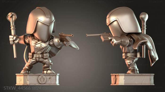 Cobra Commander Miniature Chibi
