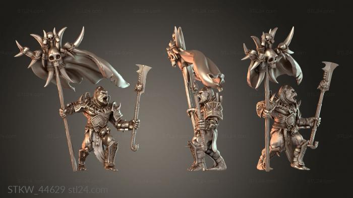 Command Banner Bearer with Glaive