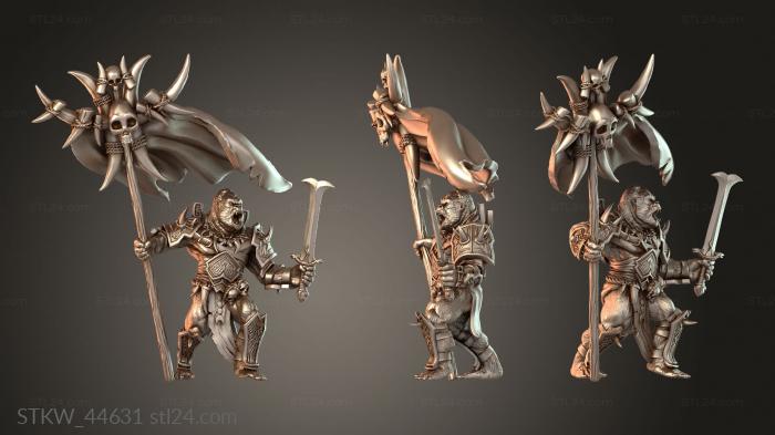 Command Banner Bearer with Sword