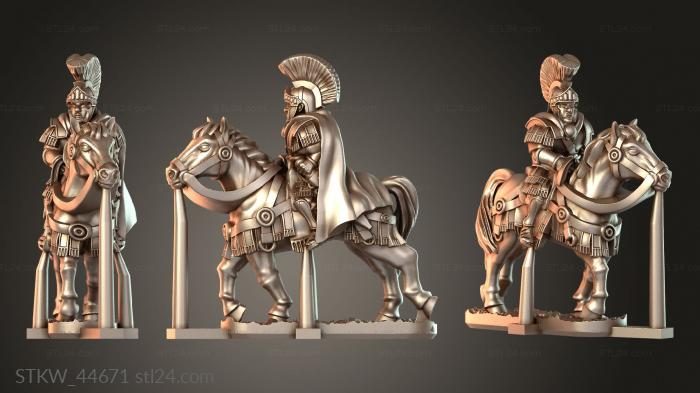 Military figurines (Command Legate Stalwart, STKW_44671) 3D models for cnc