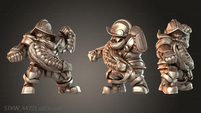 Conquistadors Dwarf Blocker A