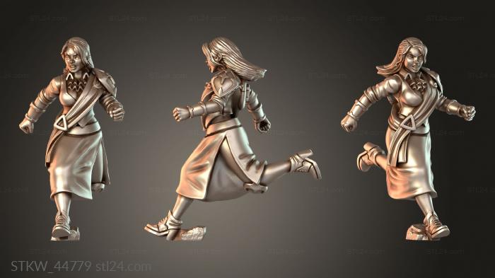 Military figurines (Corredora Swift, STKW_44779) 3D models for cnc
