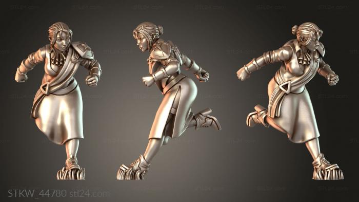 Military figurines (Corredora Agile Variant, STKW_44780) 3D models for cnc