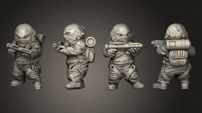 Military figurines (Combat Short Stack Demolitions expert, STKW_4484) 3D models for cnc
