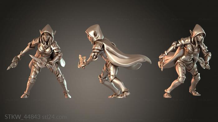 Creatures Assassin Elf Dagger