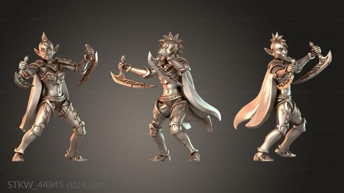Creatures Assassin Elf Tonfa