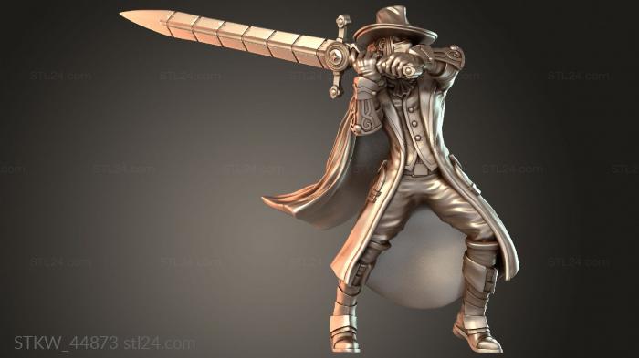 Crimson Hunters Sword Sharp