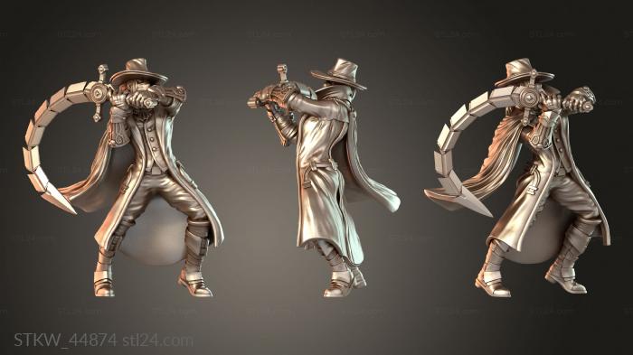 Crimson Hunters Sword Chain-Linked