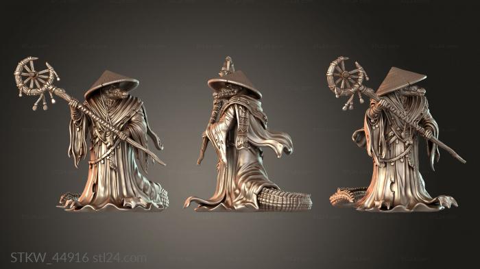 Crocodilian Druid Krozosz Mystical